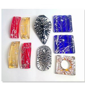 9 Lampwork Pendants for Jewelry Making